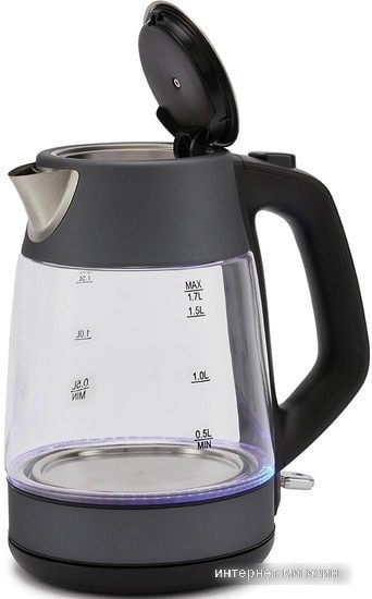 Электрочайник Polaris PWK 1760CGL (графит)