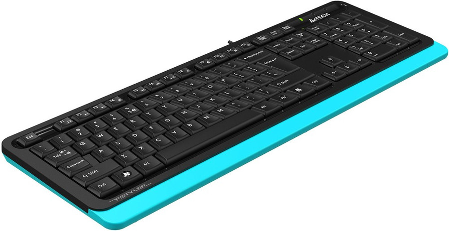 Клавиатура A4Tech Fstyler FKS10 (черный/синий)