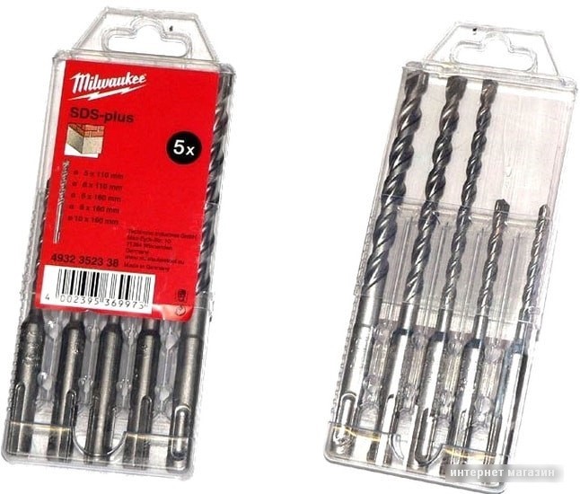 Набор оснастки Milwaukee 4932352338 (5 предметов)