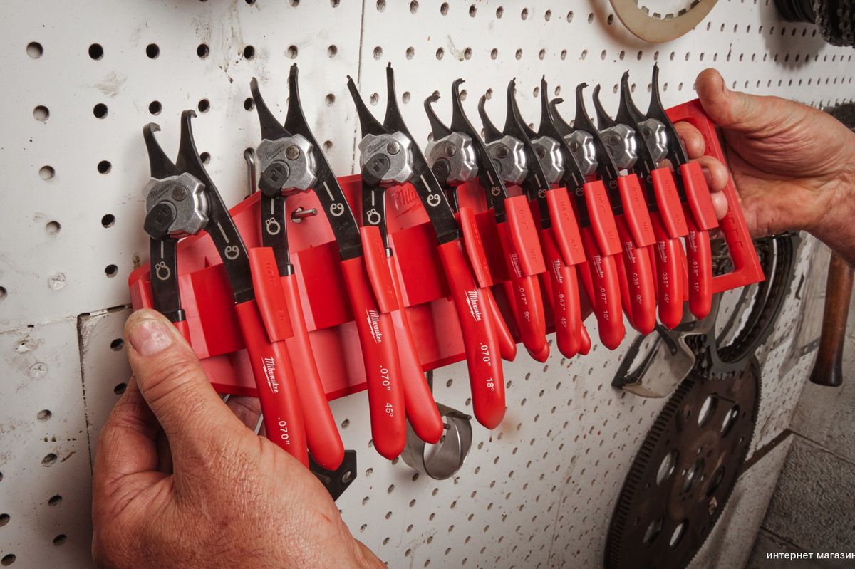 Съемник стопорных колец Milwaukee 4932492496 9шт