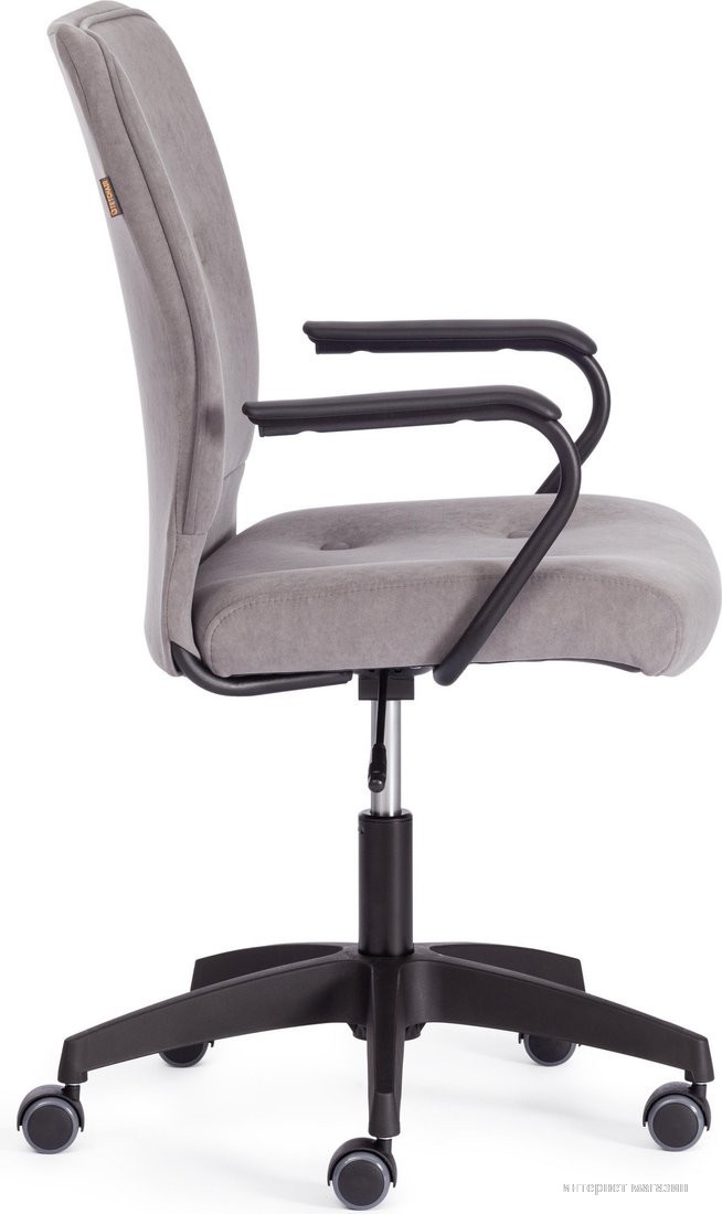 Офисное кресло TetChair Wind флок (серый)