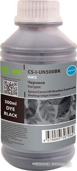 Чернила CACTUS CS-I-UN500BK