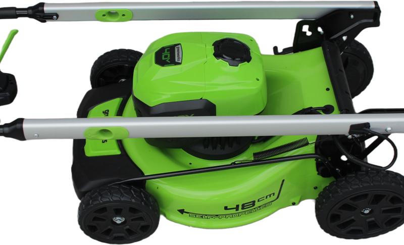 Газонокосилка аккумуляторная Greenworks GD40LM48SPK4 2517407UB (с 1-им АКБ 4 Ач)