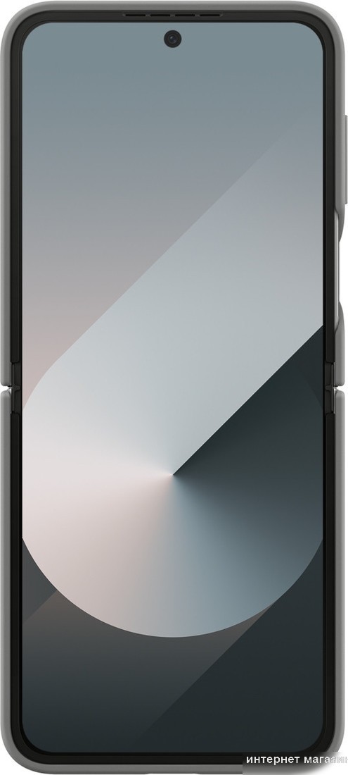 Чехол для телефона Samsung Silicone Case Galaxy Z Flip6 (серый)