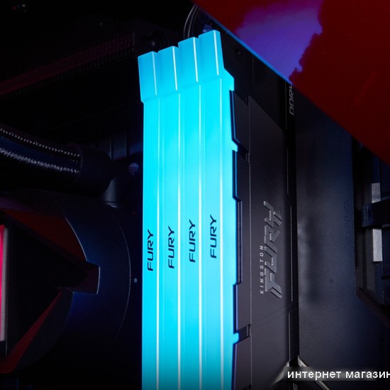 Оперативная память Kingston FURY Renegade RGB 2x8ГБ DDR4 3200МГц KF432C16RB2AK2/16