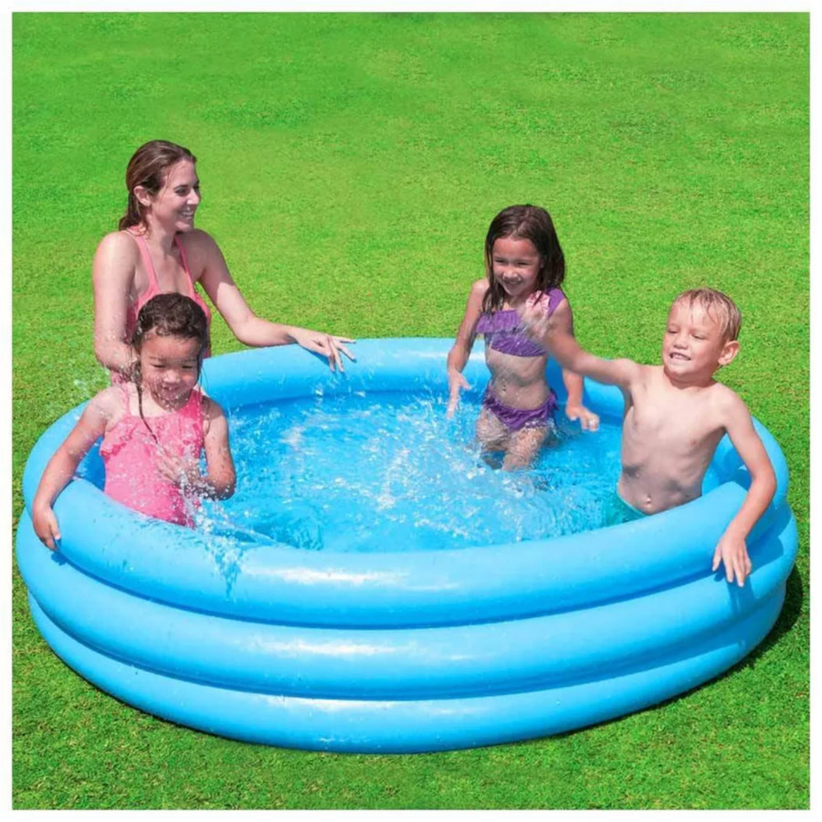 Надувной бассейн Intex Crystal Blue 147х33 (58426)