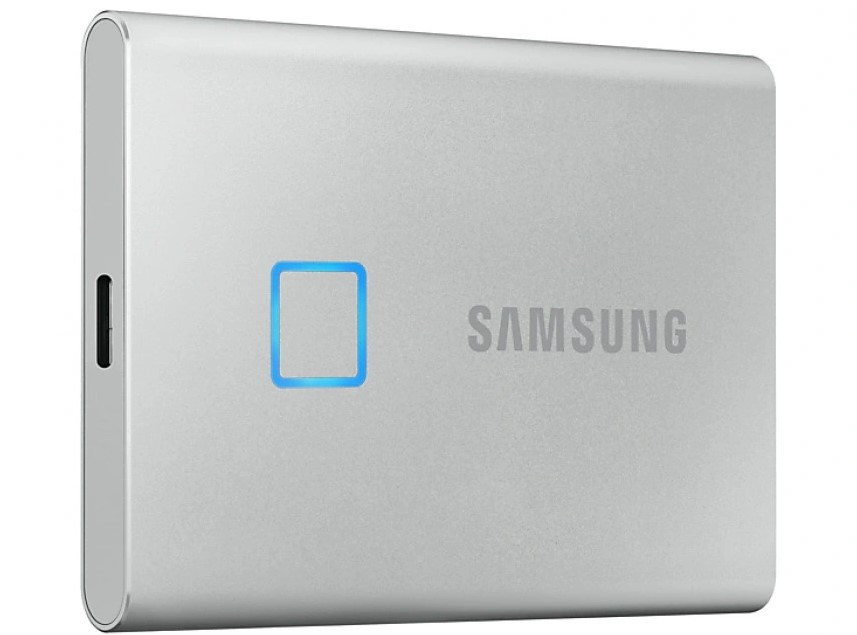 Внешний накопитель Samsung T7 Touch 2TB (серебристый)