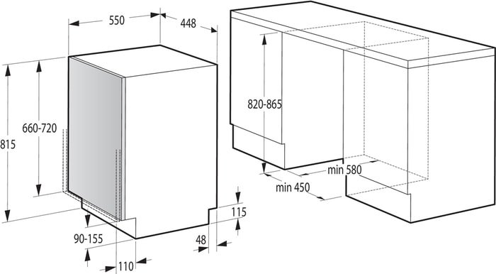Посудомоечная машина Gorenje GV572D10