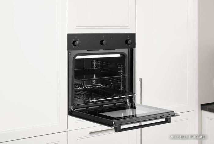Электрический духовой шкаф Weissgauff EOV 206 SB Black Edition