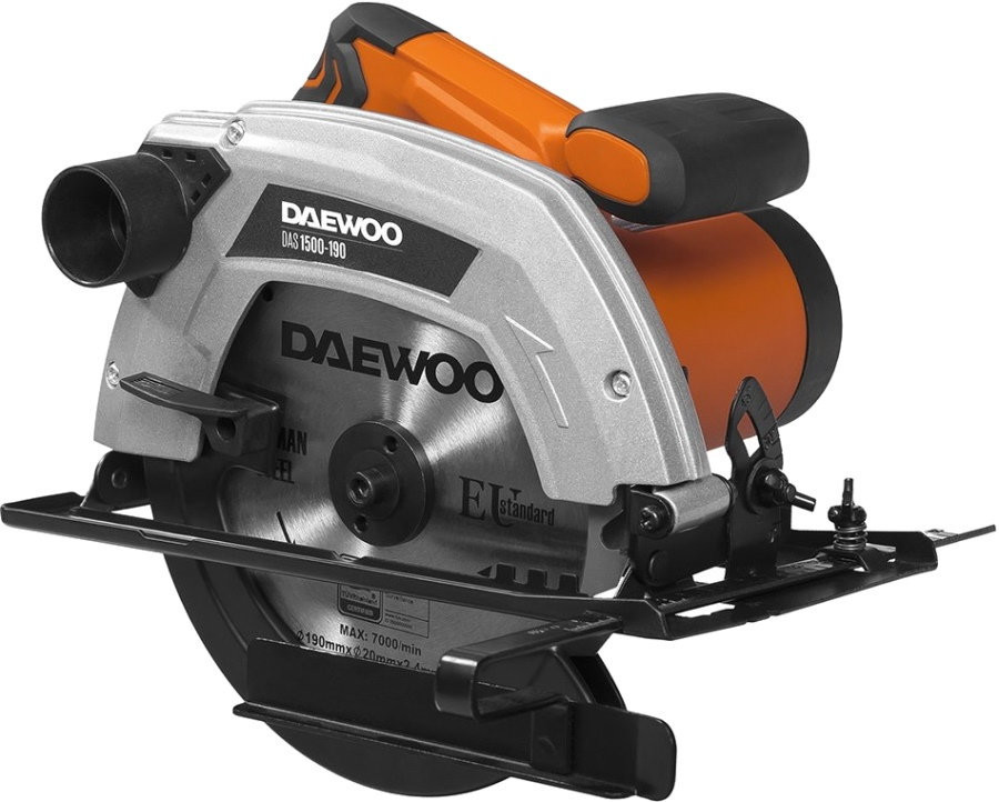 Дисковая пила Daewoo Power DAS 1500-190