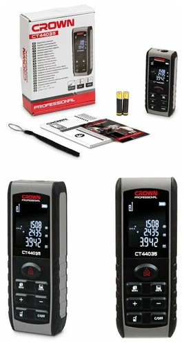 Лазерный дальномер Crown CT44035
