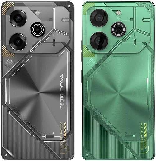 Смартфон Tecno Pova 6 Pro 12GB/256GB (серый метеорит)
