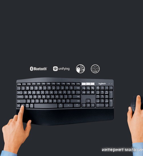Офисный набор Logitech Wireless Desktop MK850 920-008226
