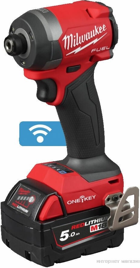 Винтоверт Milwaukee M18 FUEL M18ONEID3-502X 4933492804 (с 2-мя АКБ, кейс)