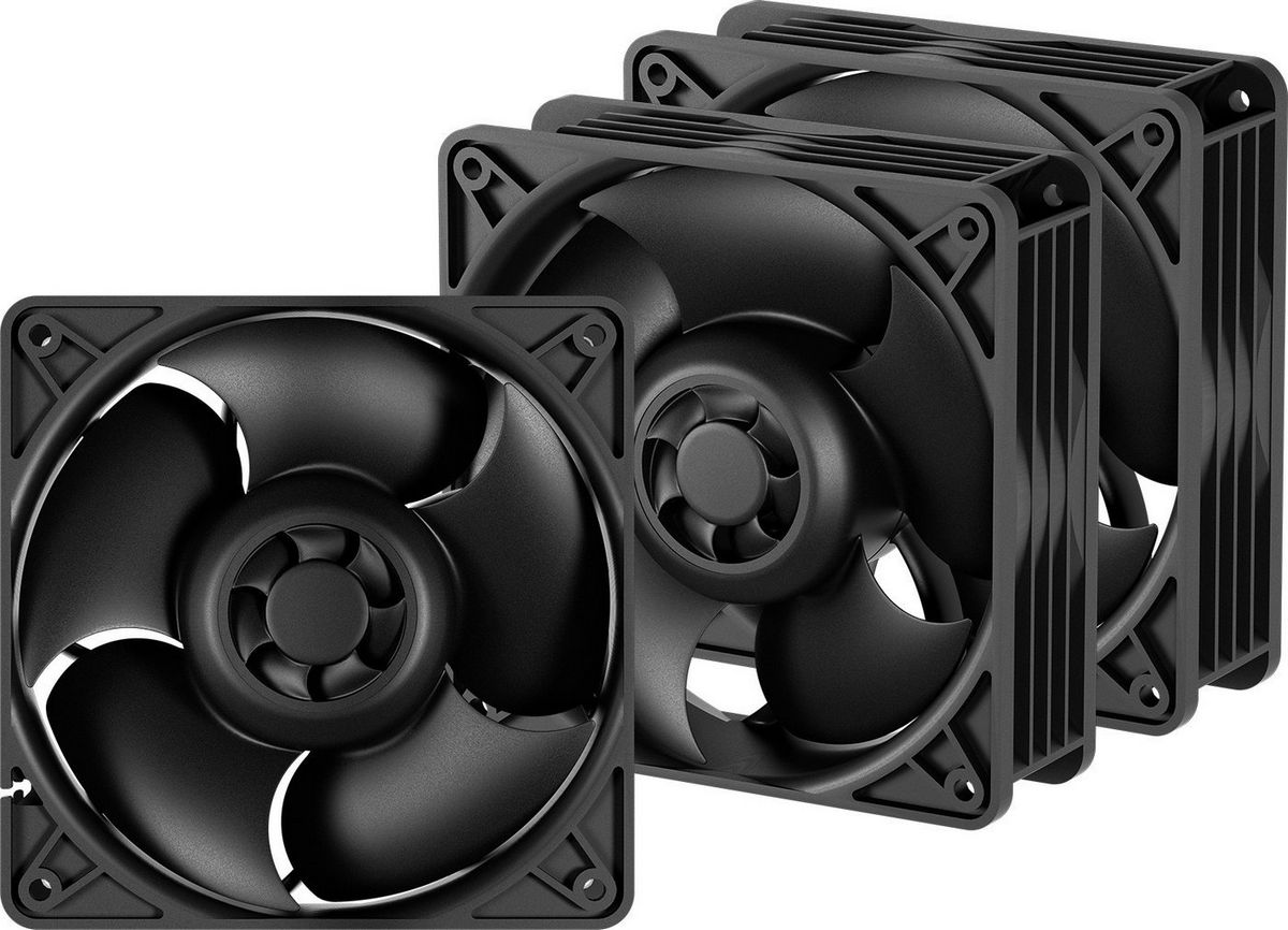 Комплект вентиляторов для корпуса Arctic S12038-4K 3 Pack