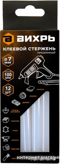 Клеевые стержни Вихрь 73/5/6/3