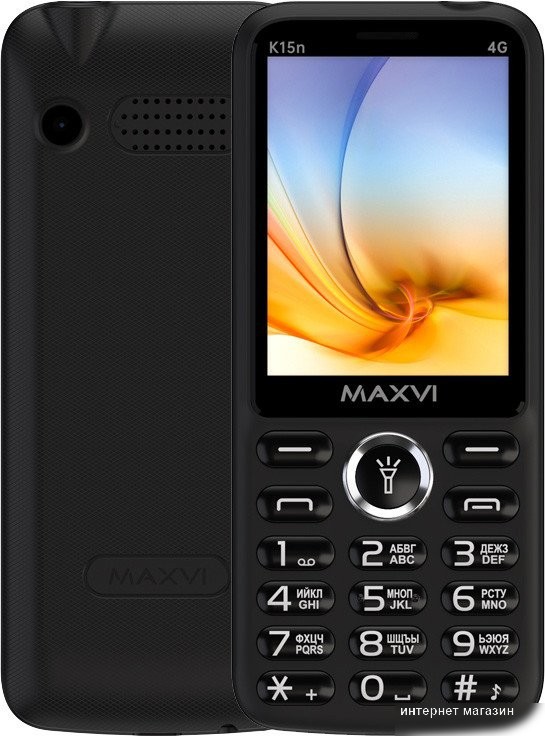Maxvi K15n 4G (черный)