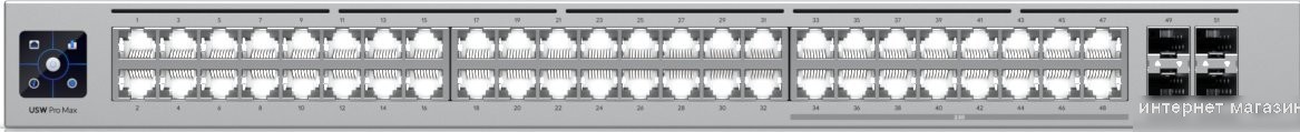 Управляемый коммутатор 3-го уровня Ubiquiti Pro Max 48