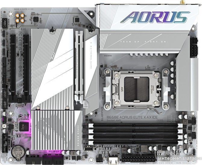Материнская плата Gigabyte B650E Aorus Elite X AX ICE