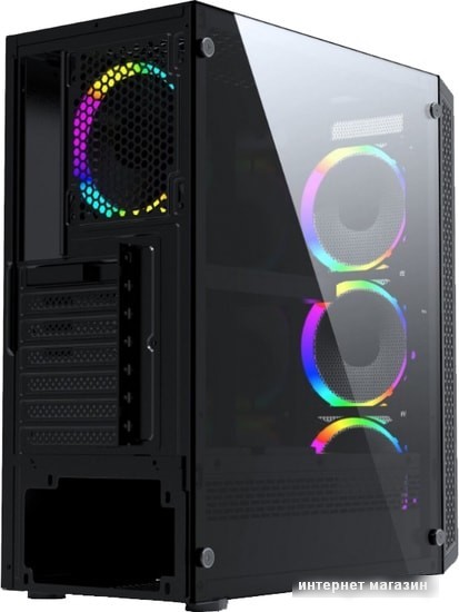 Корпус Powercase Mistral X4 Mesh LED