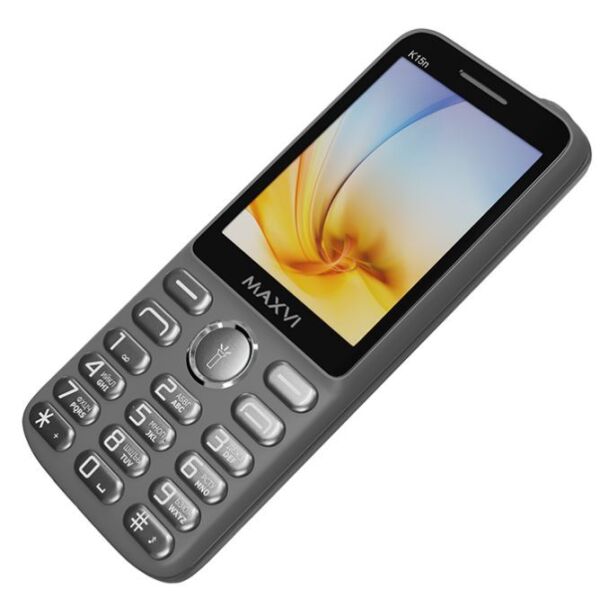 Мобильный телефон Maxvi K15n (серый)
