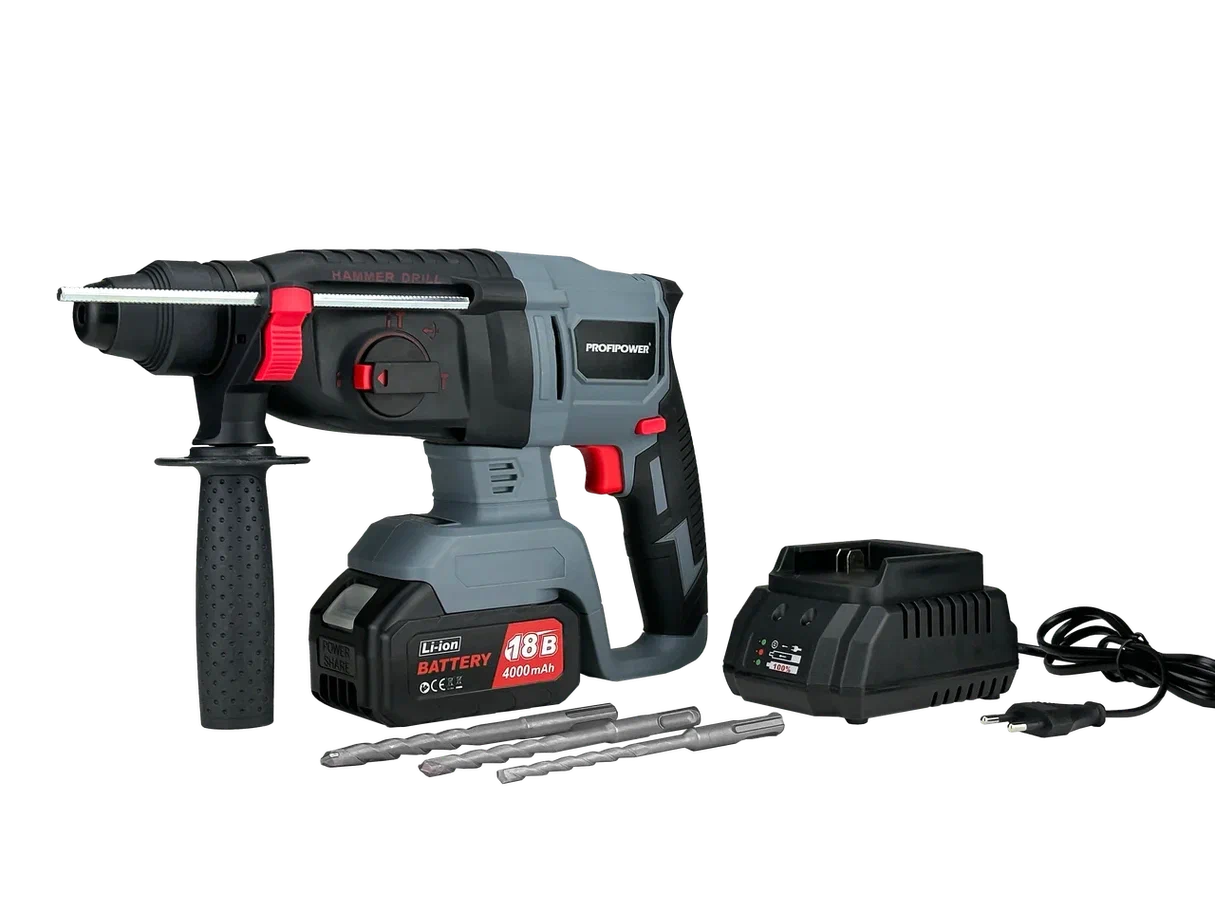 Перфоратор Profipower MKDHR-18V (с 1-им АКБ, кейс)