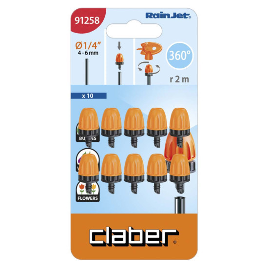 Распылитель Claber 91258 (10 шт)