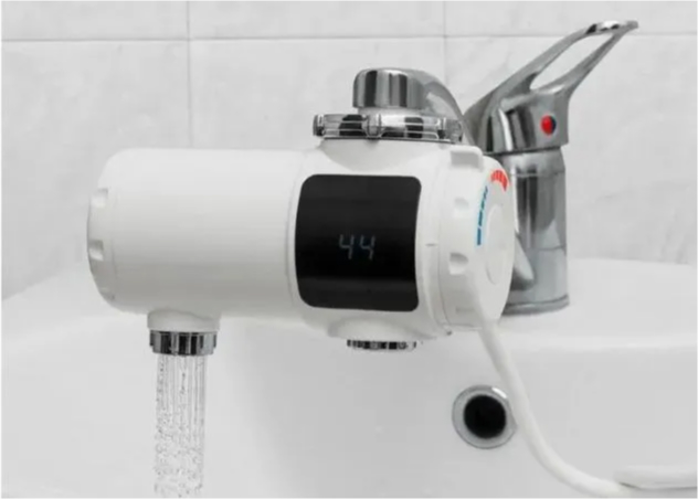 Проточный электрический водонагреватель на кран Unipump BEF-019A