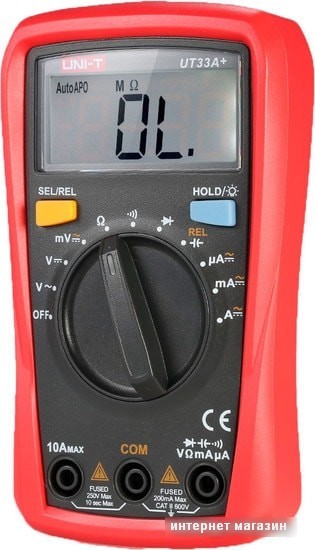 Мультиметр UNI-T UT33A+