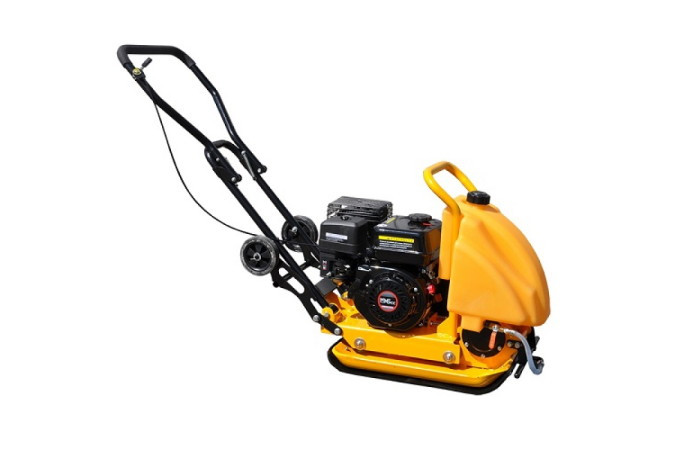 Виброплита Skiper C-90 Loncin LC200F (колеса, мат)