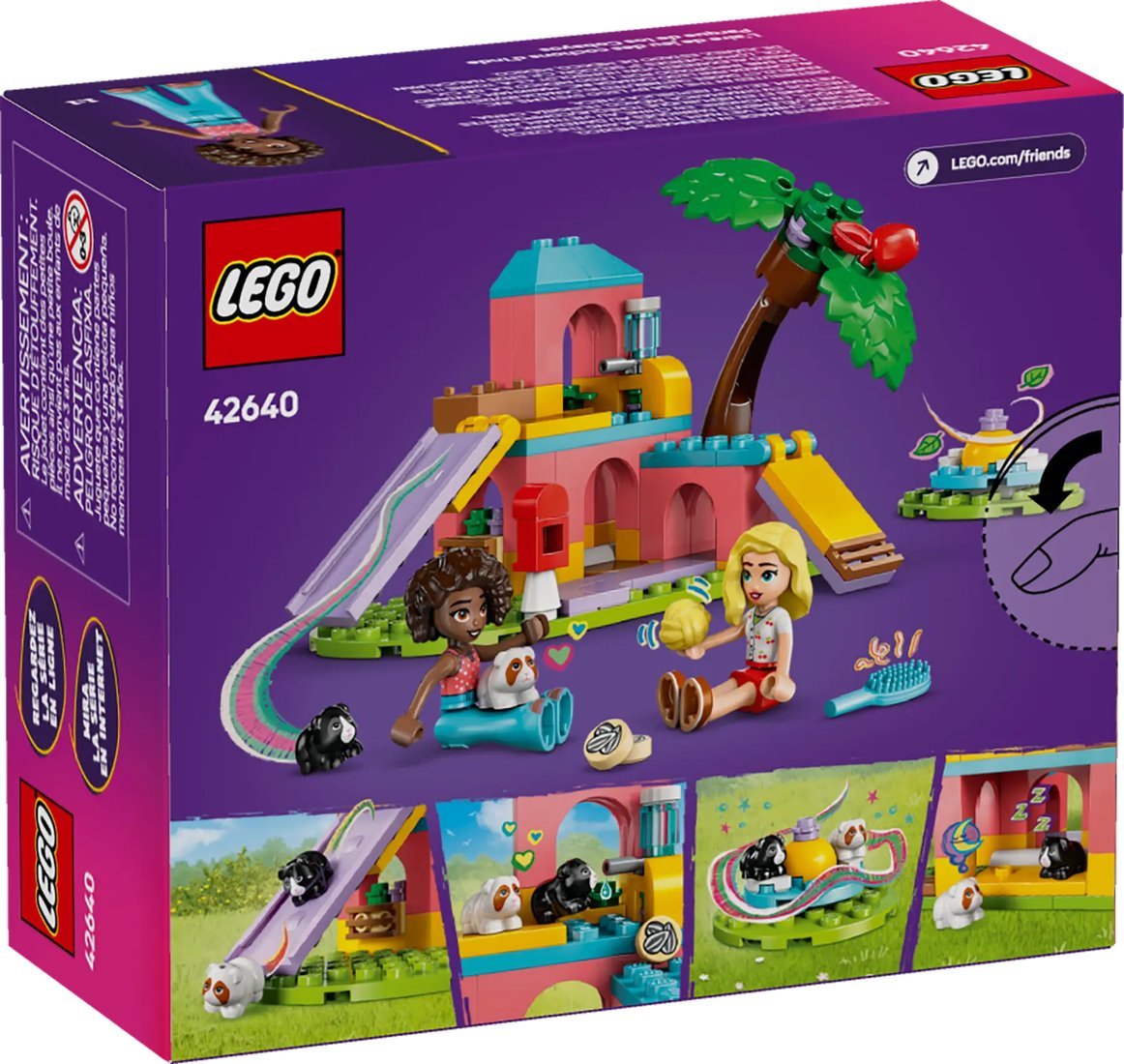 Конструктор LEGO Friends 42640 Игровая площадка для морских свинок
