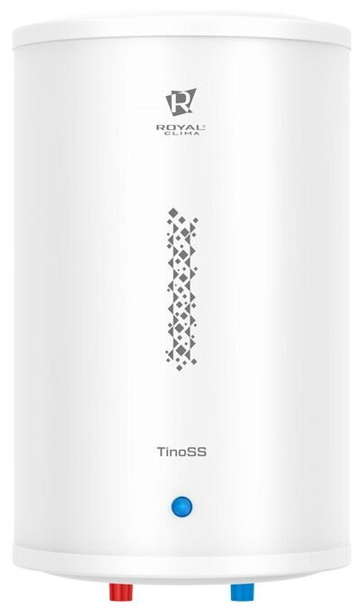 Накопительный электрический водонагреватель над мойкой Royal Clima TinoSS RWH-TS15-RS