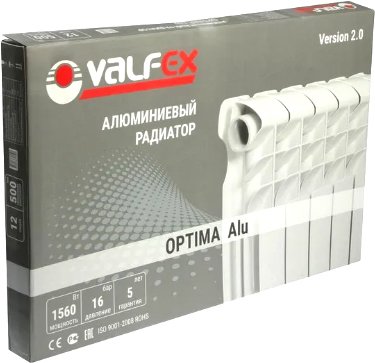 Алюминиевый радиатор Valfex Optima Alu 500 (L) (4 секции)