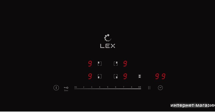 Варочная панель LEX EVI 641A BL