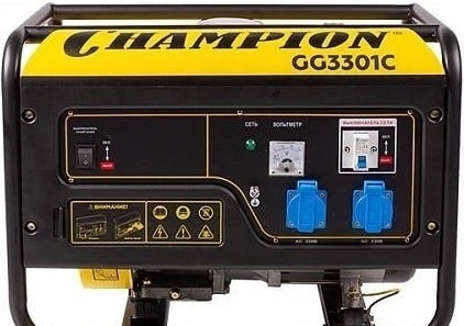 Бензиновый генератор Champion GG3301C