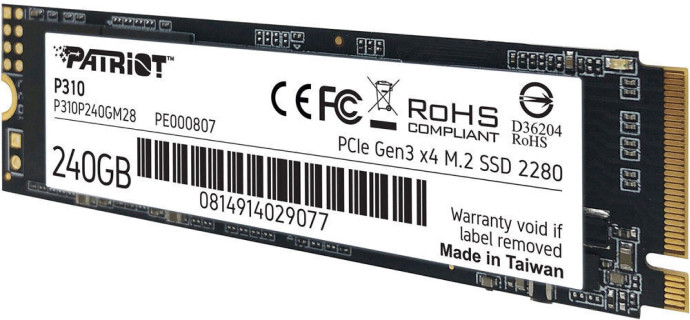 SSD Patriot P310 240GB P310P240GM28