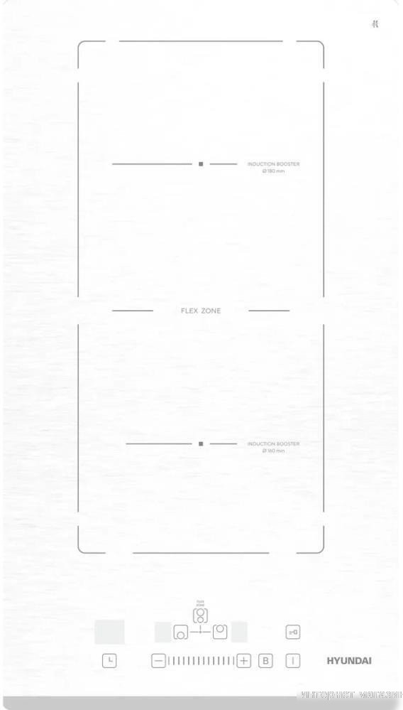 Варочная панель Hyundai HHI 3772 WG
