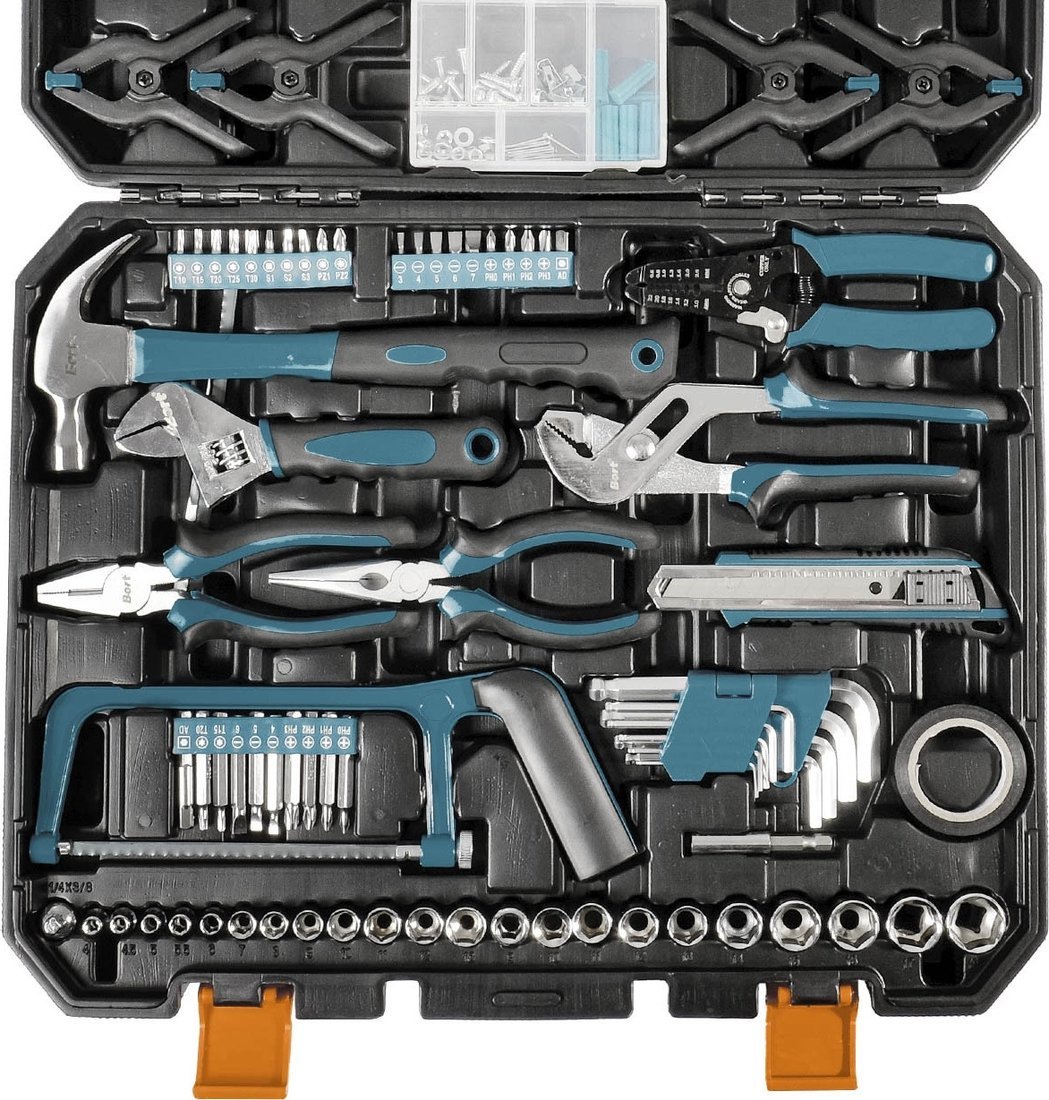 Набор домашнего мастера Bort BTK-168 (168 предметов)