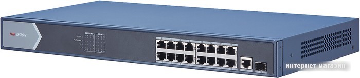 Неуправляемый коммутатор Hikvision DS-3E0518P-E