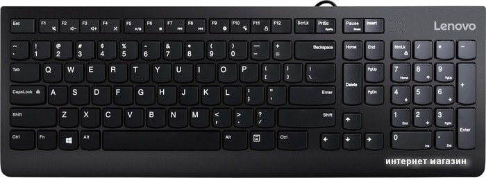 Клавиатура + мышь Lenovo 300 USB Combo