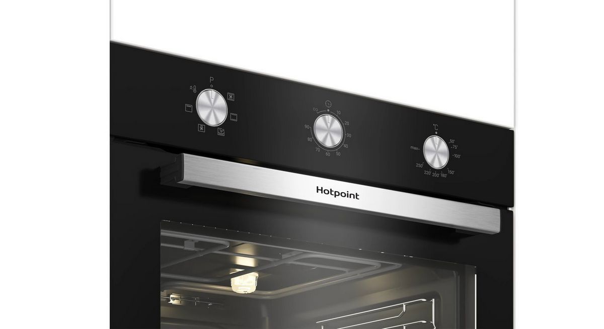Электрический духовой шкаф Hotpoint HETF 614 JH BL