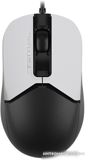 Мышь A4Tech Fstyler FM12S (черный/белый)
