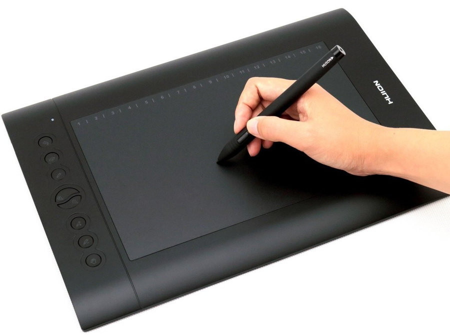 Графический планшет Huion H610 Pro V2