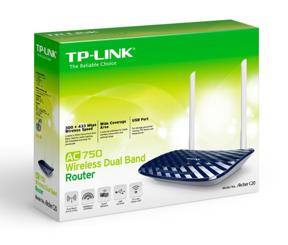 Беспроводной маршрутизатор TP-Link Archer C20