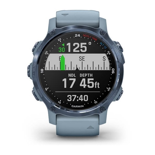 Умные часы Garmin Descent Mk2s (минеральный синий/морская волна)