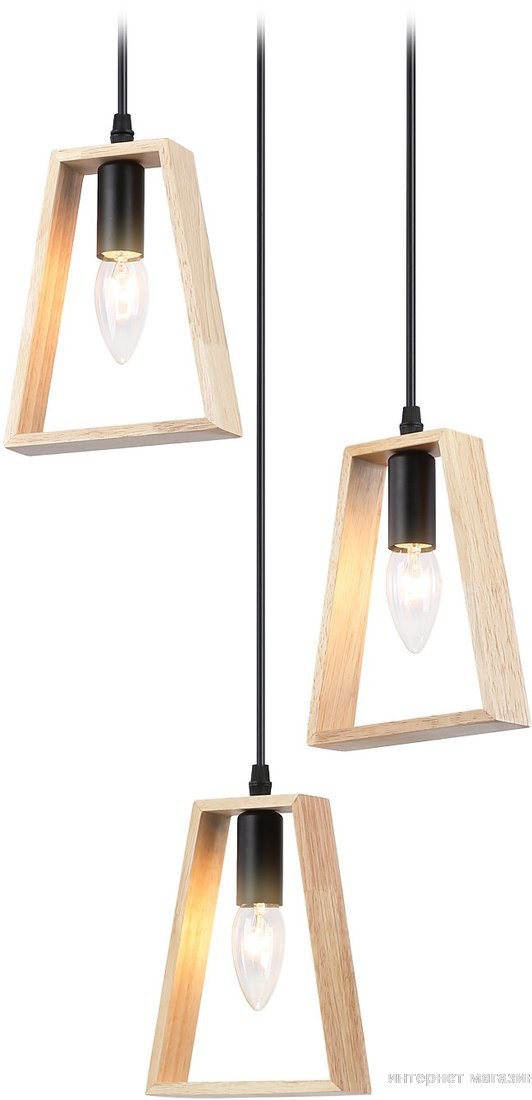 Ambrella light Traditional TR80499/3 BK/LW (черный/светлое дерево)