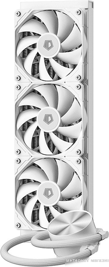 Жидкостное охлаждение для процессора ID-Cooling FrostFlow FX360 Pro White