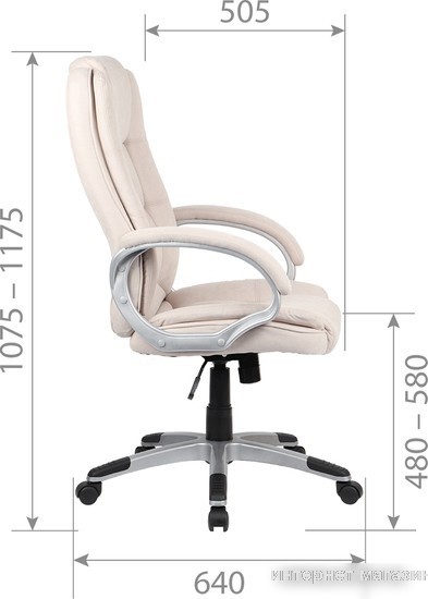 Кресло CHAIRMAN CH667 (бежевый)