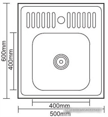 Кухонная мойка Ledeme L75060