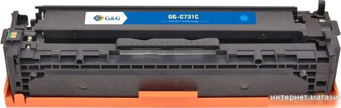 Картридж G&G GG-C731C (аналог Canon C731C)